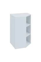 CV 3 - 7 skříň rohová, pravá, 1100x700x700, bílá